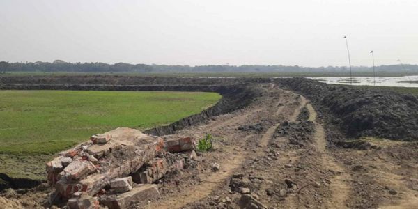 মৎস্য অভয়াশ্রম দখল করে আ. লীগ নেতার পুকুর খনন